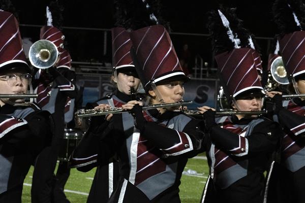 Broadneck High School Marching Band Performing